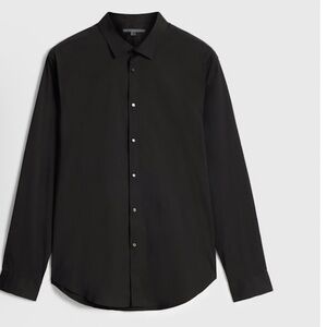 Black button down by John Varvatos XL NEW with tags
